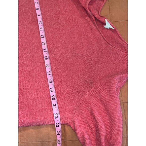 EILEEN FISHER Red Long-Sleeve Loose Fit Knit Sweater Top Women’s Casual Style Si - Picture 5 of 10